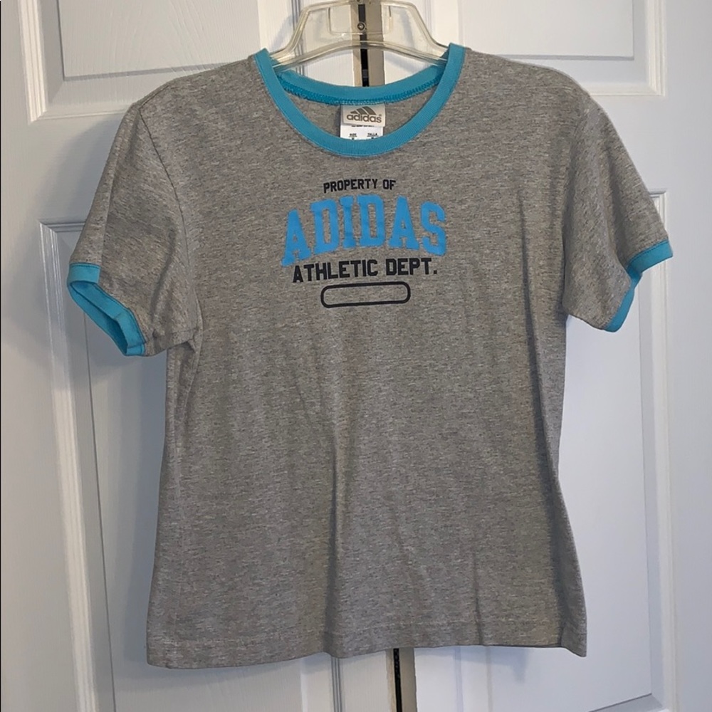 Women’s size M Adidas ringer t-shirt!